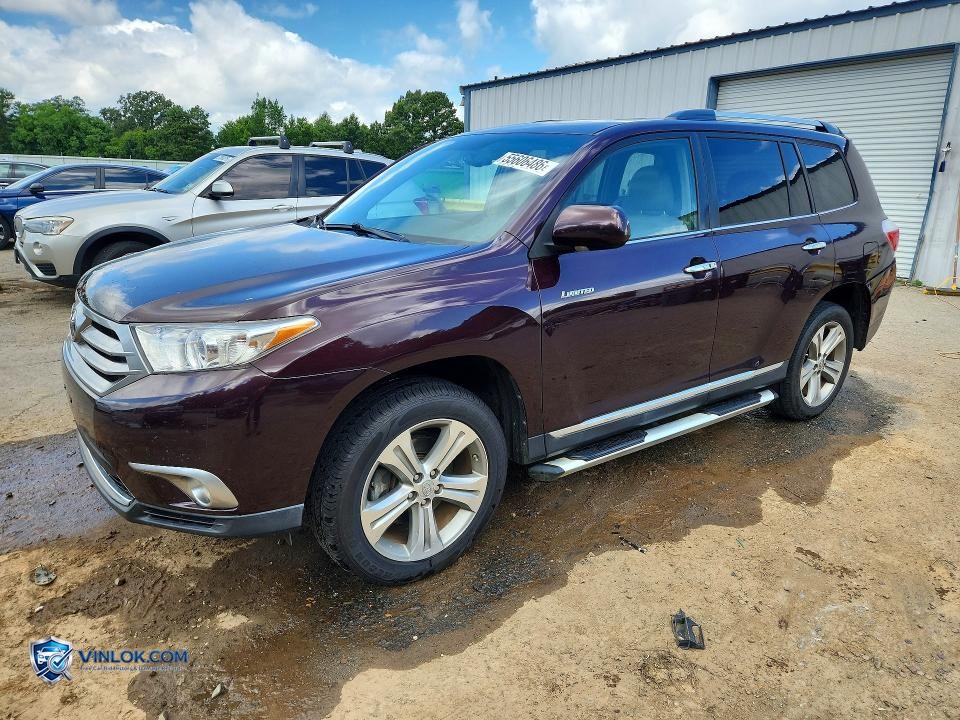 2011 TOYOTA HIGHLANDER LIMITED – Lot 55606486 auction photo