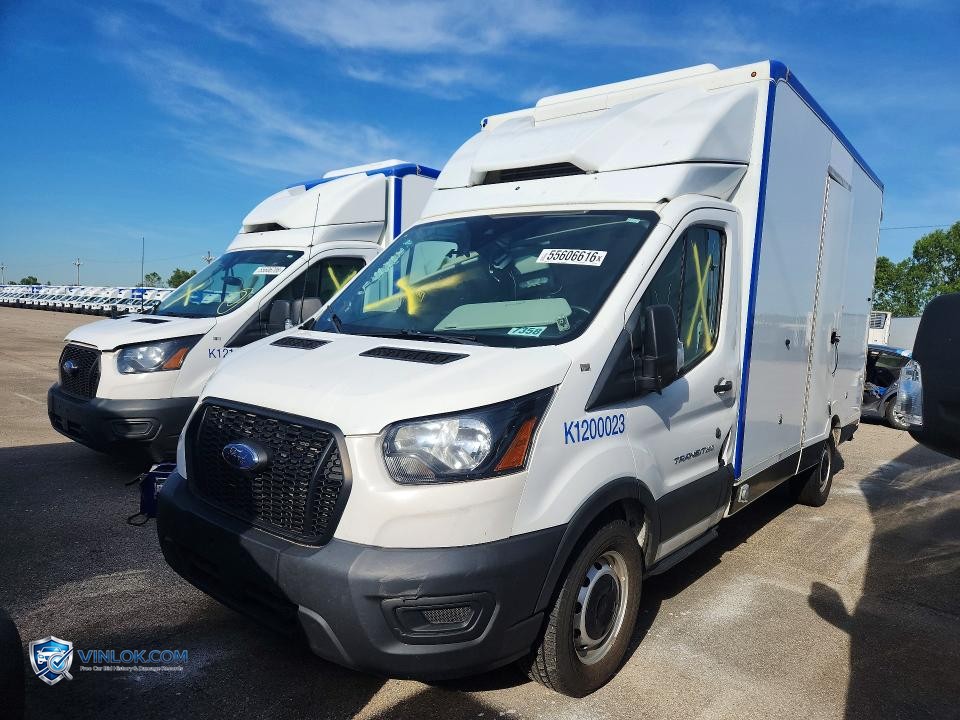 2020 FORD TRANSIT DELIVERY TRUCK – Lot 55606616 auction photo