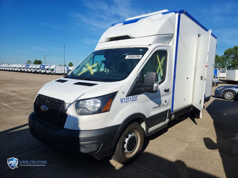 2022 FORD TRANSIT DELIVERY TRUCK – Lot 55606706 auction photo