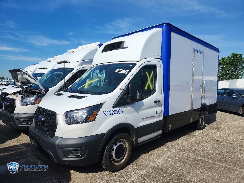 2021 FORD TRANSIT DELIVERY TRUCK – Lot 55606826 auction photo