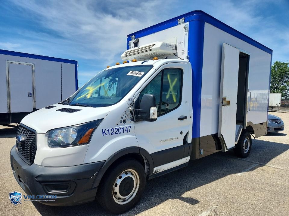 2021 FORD TRANSIT REFRIGERATED BOX TRUCK – Lot 55606916 auction photo