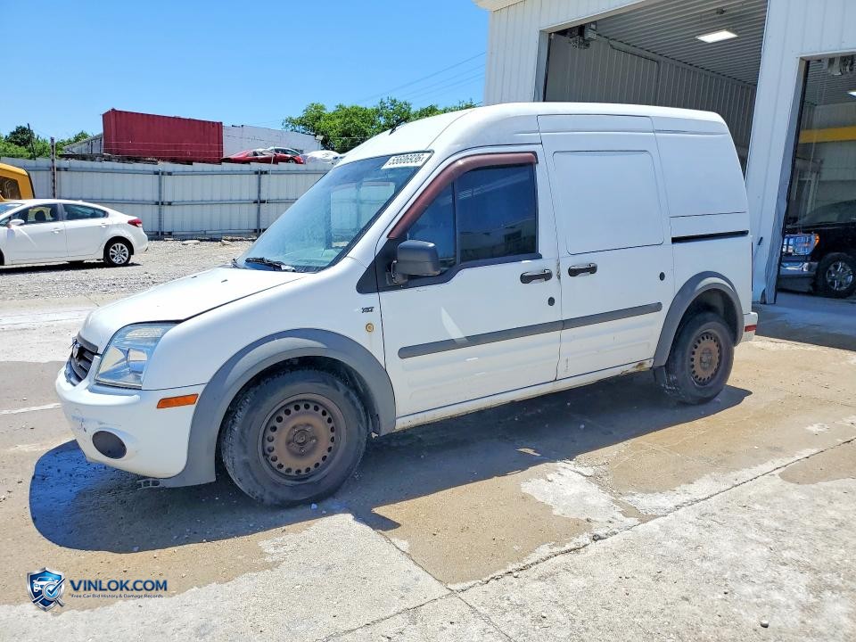 2011 FORD TRANSIT CONNECT XLT DELIVERY VAN – Lot 55606936 auction photo