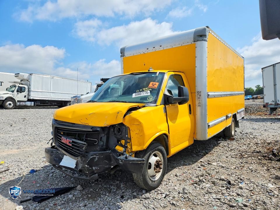 2016 GMC SAVANA BOX TRUCK – Lot 55607776 auction photo