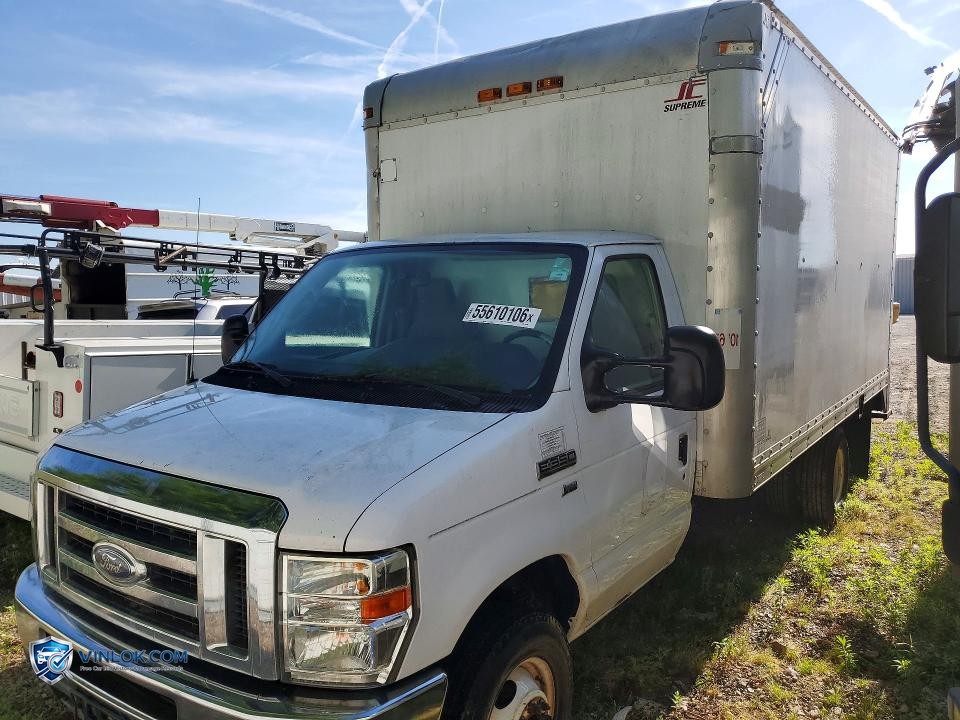 2013 FORD ECONOLINE E350 SUPER DUTY CUTAWAY VAN – Lot 55610106 auction photo