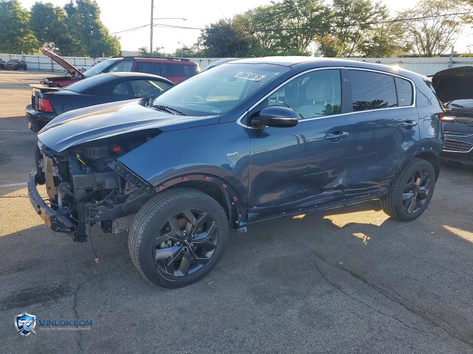 2022 KIA SPORTAGE LX – Lot 55610876 auction photo
