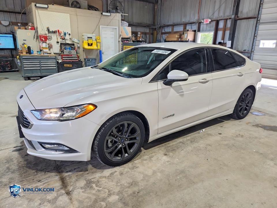 2018 FORD FUSION SE HYBRID – Lot 55611056 auction photo