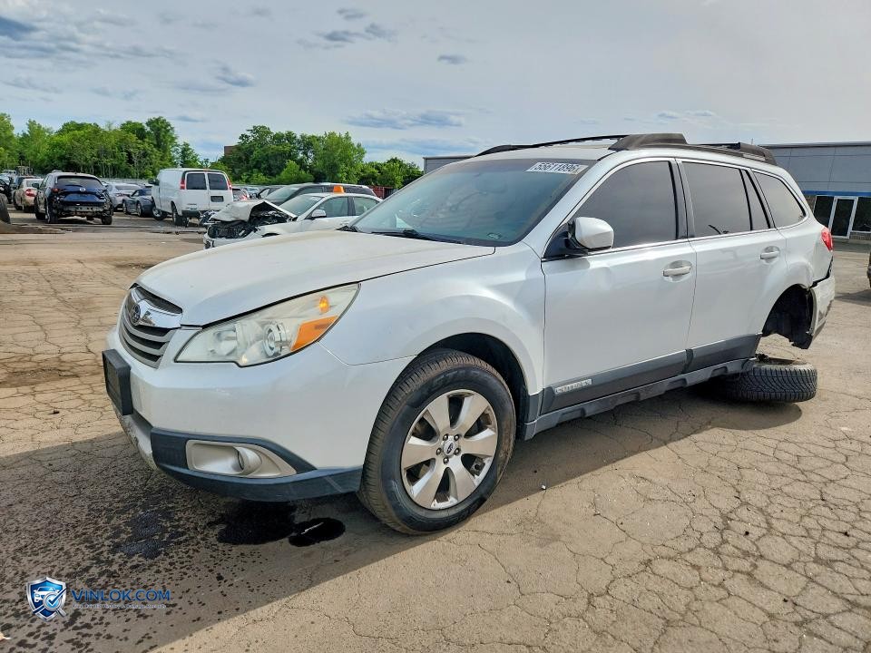 2011 SUBARU OUTBACK 3.6R LIMITED – Lot 55611896 auction photo
