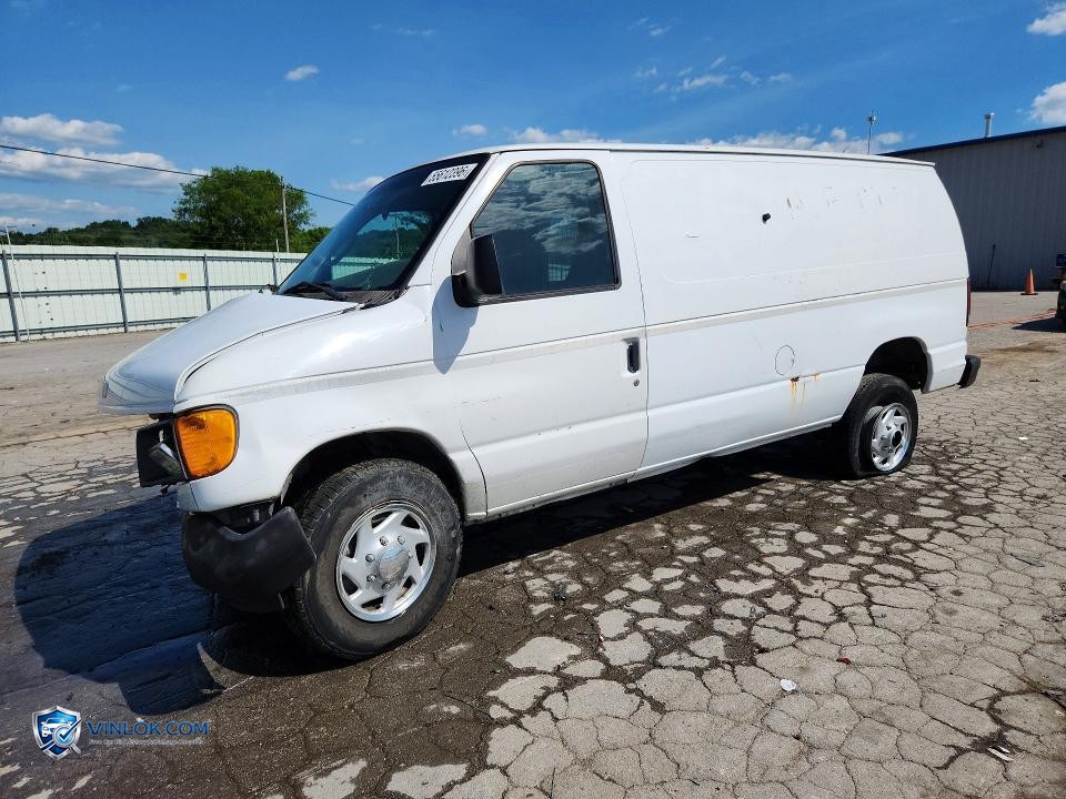 2007 FORD E250 DELIVERY VAN – Lot 55612396 auction photo