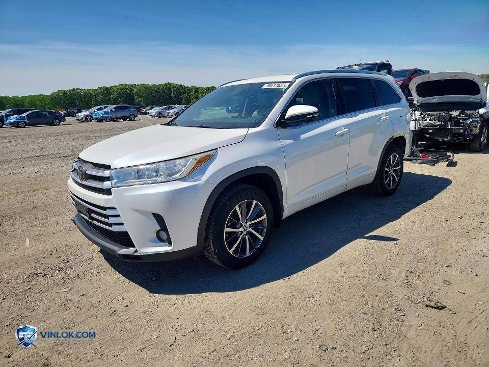 2018 TOYOTA HIGHLANDER XLE – Lot 55613626 auction photo