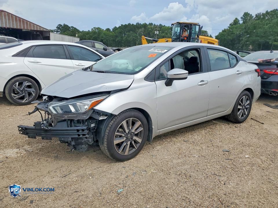 2021 NISSAN VERSA SV – Lot 55614896 auction photo