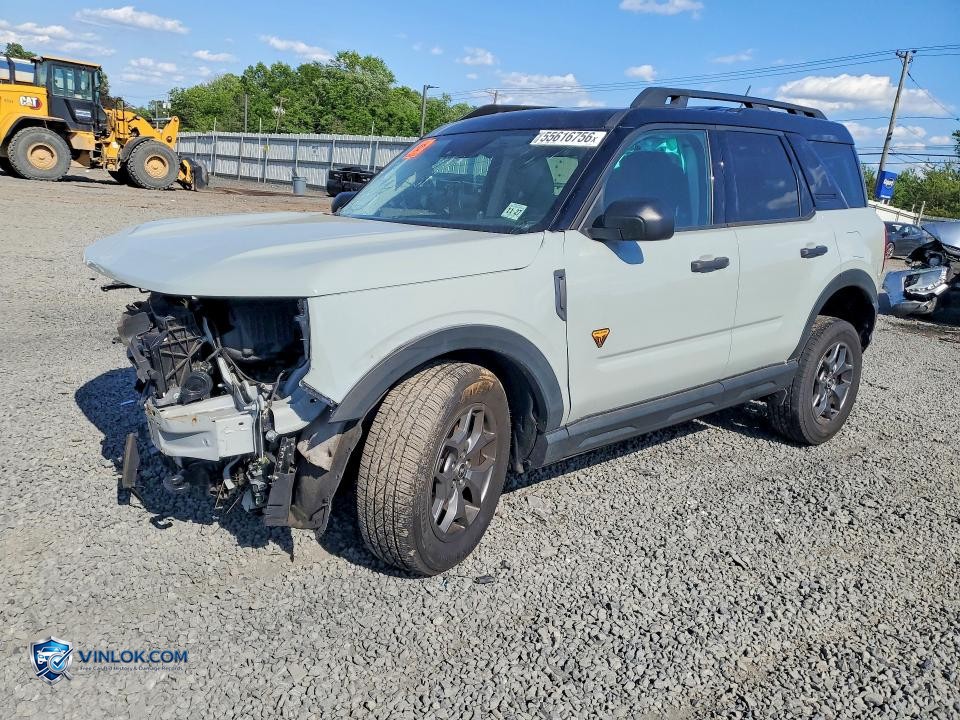 2022 FORD BRONCO SPORT BADLANDS – Lot 55616756 auction photo