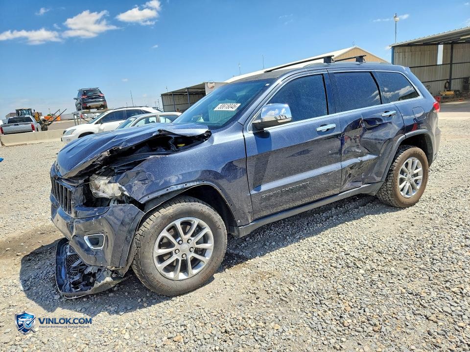 2016 JEEP GRAND CHEROKEE LIMITED – Lot 55618046 auction photo