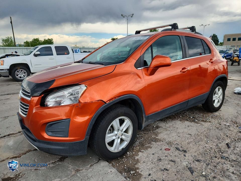 2016 CHEVROLET TRAX 1LT – Lot 55619746 auction photo