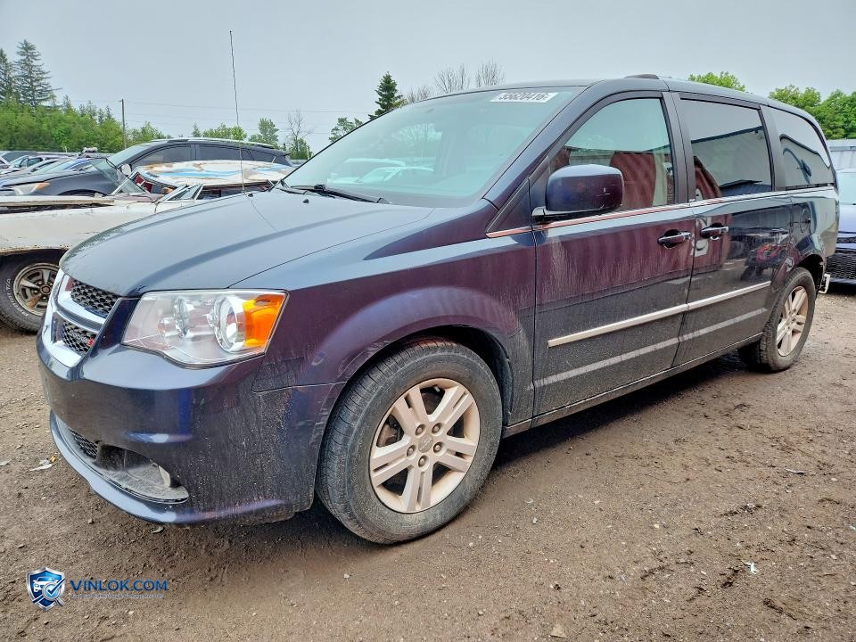 2013 DODGE GRAND CARAVAN CREW – Lot 55620416 auction photo