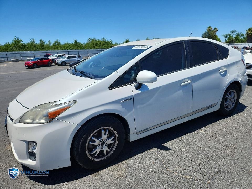 2010 TOYOTA PRIUS II – Lot 55620916 auction photo