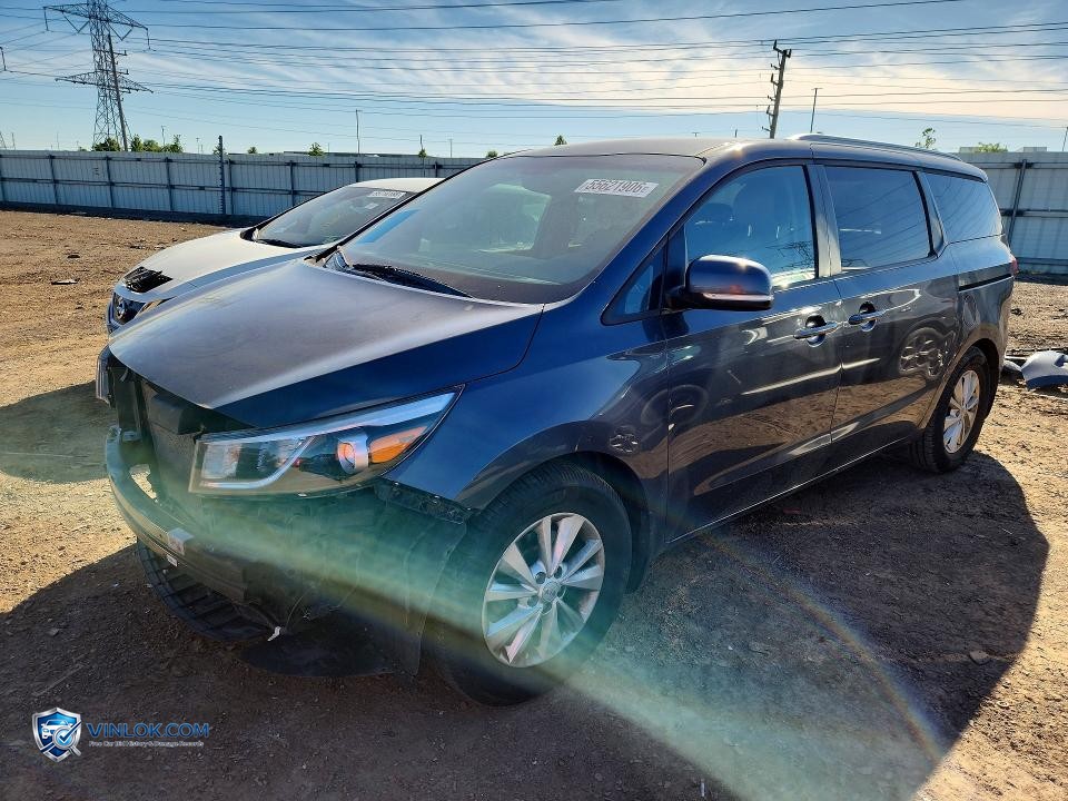 2017 KIA SEDONA LX – Lot 55621906 auction photo