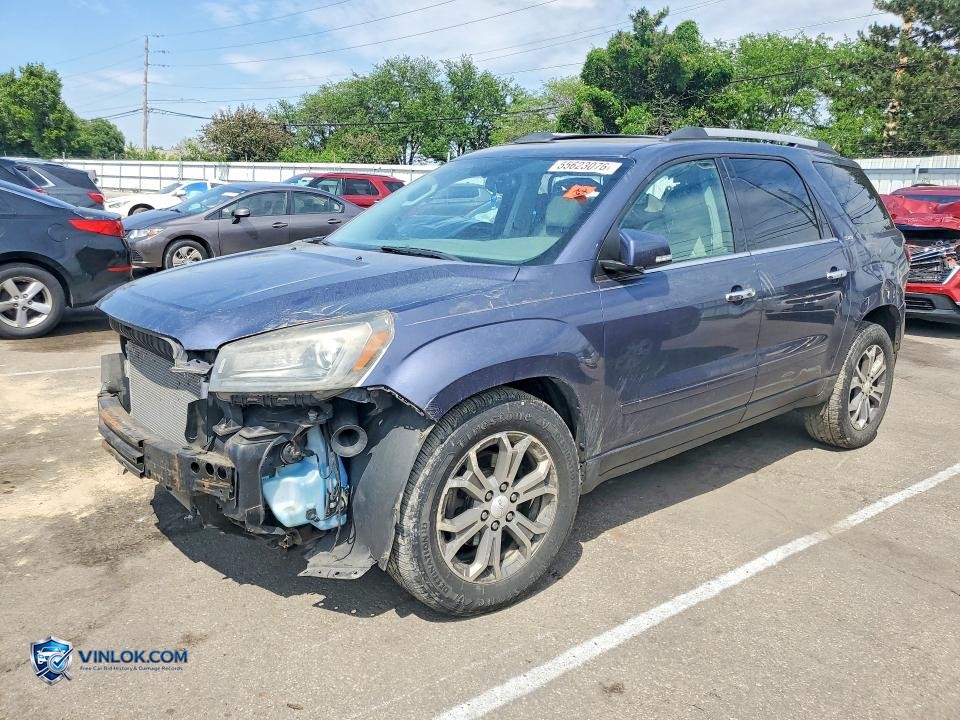 2014 GMC ACADIA SLT-1 – Lot 55623076 auction photo