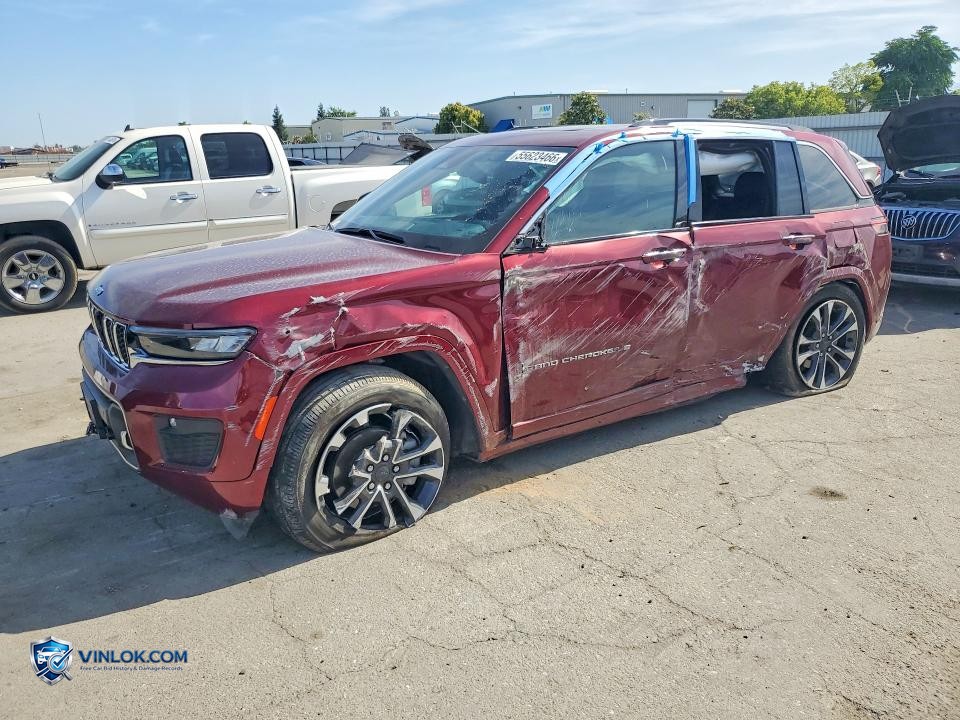 2024 JEEP GRAND CHEROKEE OVERLAND – Lot 55623466 auction photo