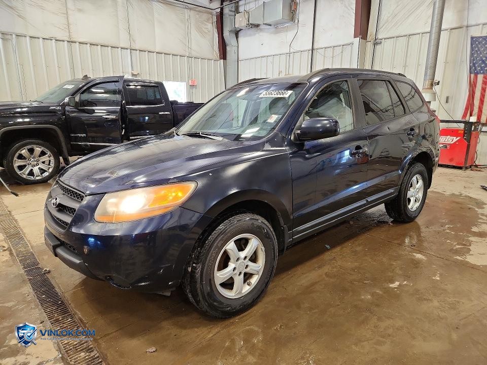 2008 HYUNDAI SANTA FE GLS – Lot 55623666 auction photo