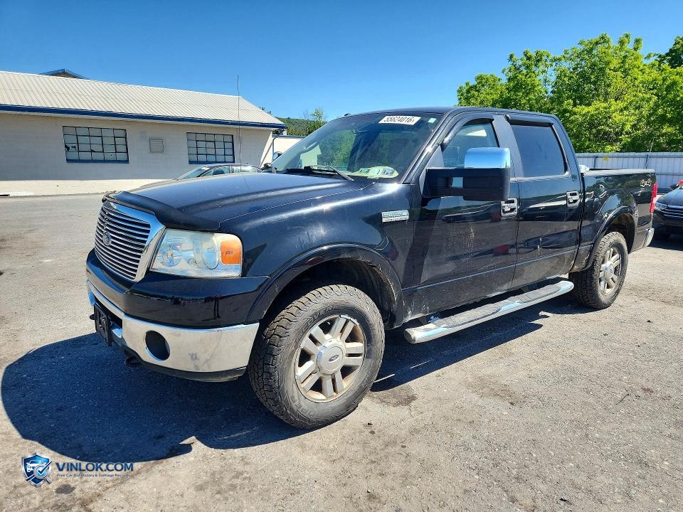 2008 FORD F150 SUPERCREW – Lot 55624016 auction photo