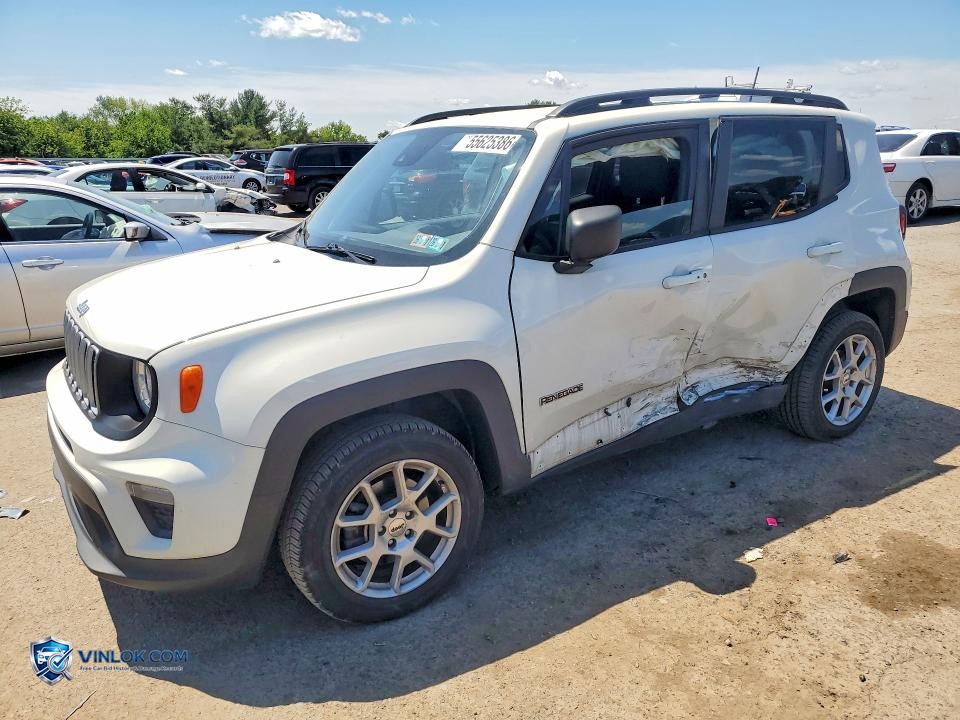 2022 JEEP RENEGADE LATITUDE – Lot 55625386 auction photo
