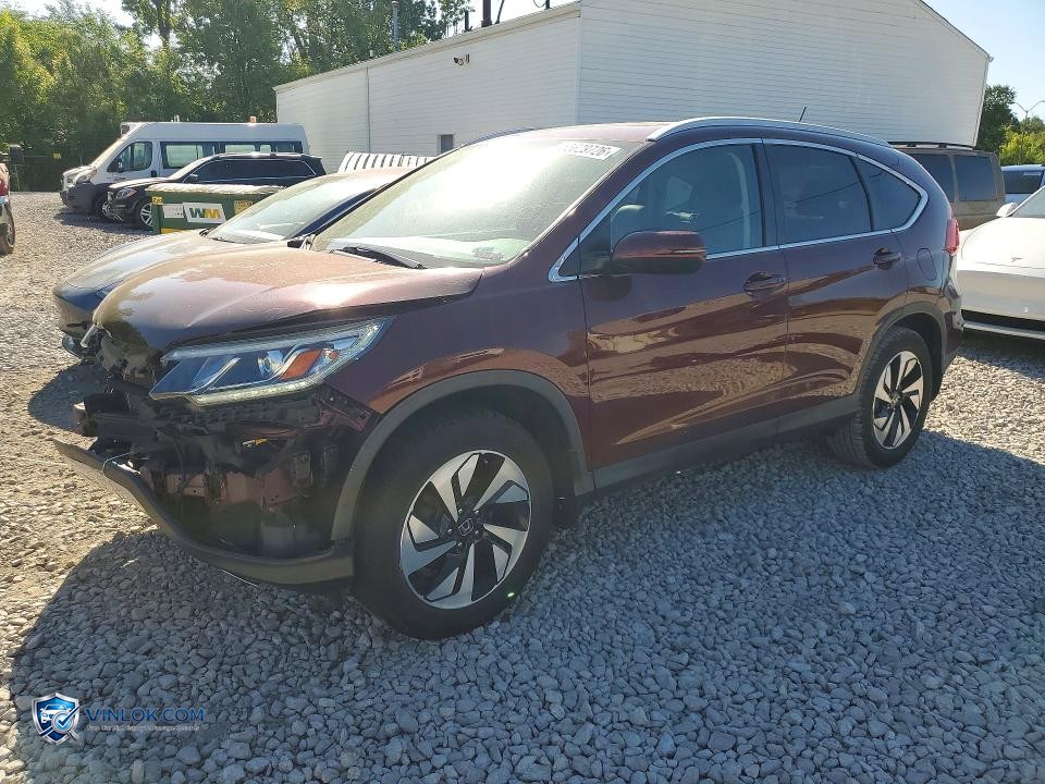 2016 HONDA CR-V TOURING – Lot 55629726 auction photo