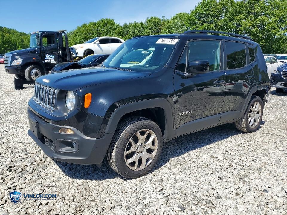 2018 JEEP RENEGADE LATITUDE – Lot 55629986 auction photo