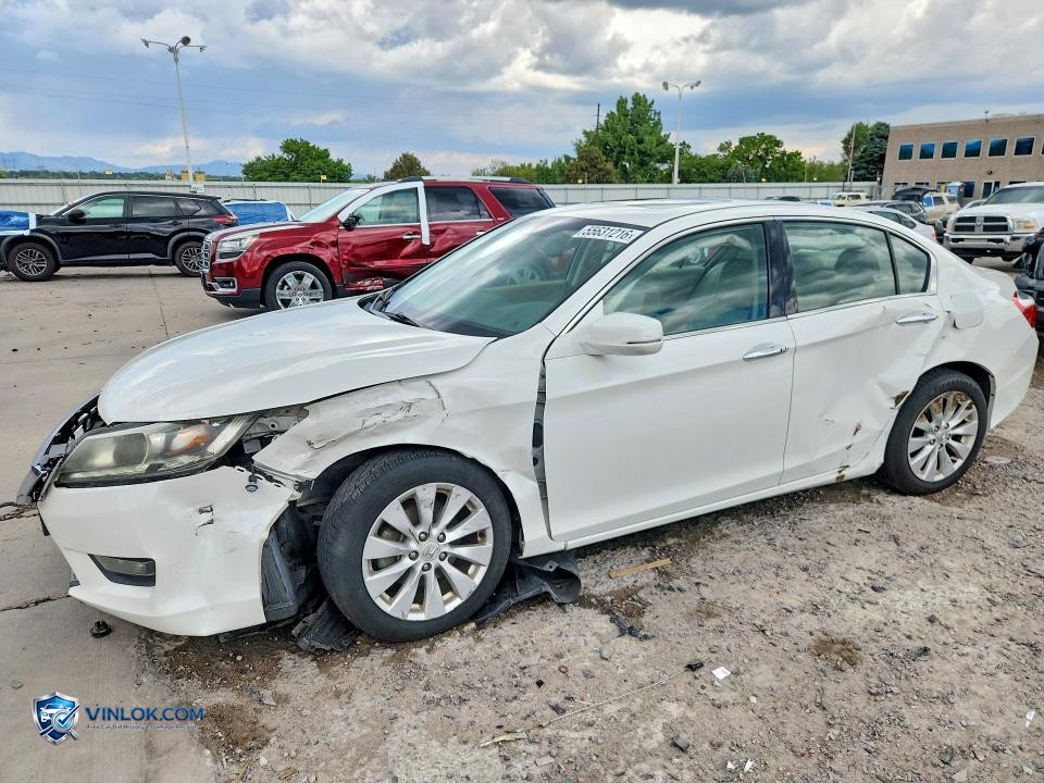 2015 HONDA ACCORD EXL – Lot 55631216 auction photo