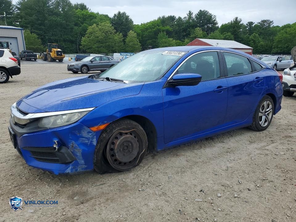 2016 HONDA CIVIC LX – Lot 55631236 auction photo