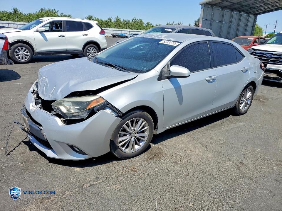 2014 TOYOTA COROLLA LE PLUS – Lot 55631726 auction photo