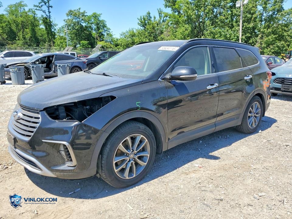 2017 HYUNDAI SANTA FE SE – Lot 55634116 auction photo