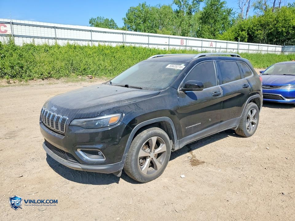 2019 JEEP CHEROKEE LIMITED – Lot 55635216 auction photo