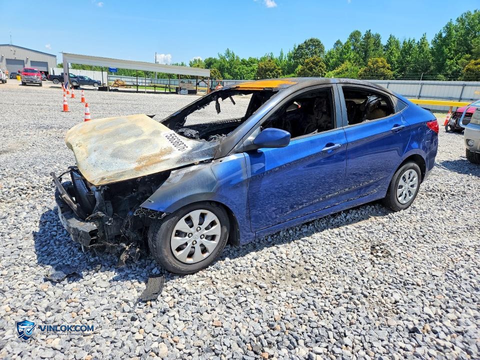 2015 HYUNDAI ACCENT GLS – Lot 55636876 auction photo