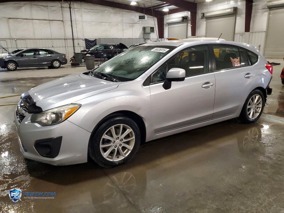 2012 SUBARU IMPREZA PREMIUM – Lot 55636916 auction photo