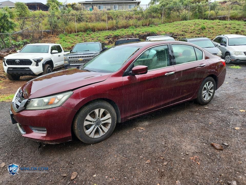 2014 HONDA ACCORD LX – Lot 55639466 auction photo