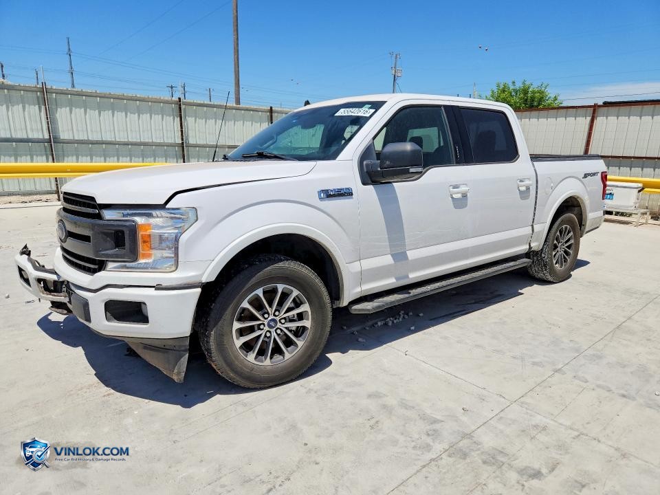 2020 FORD F150 SUPERCREW – Lot 55642616 auction photo