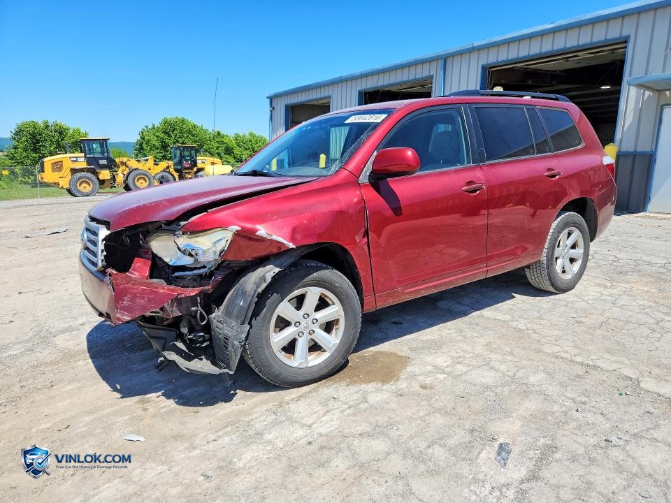 2008 TOYOTA HIGHLANDER BASE – Lot 55642816 auction photo