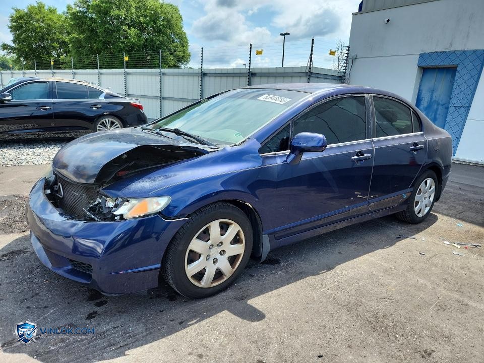 2010 HONDA CIVIC LX – Lot 55643036 auction photo