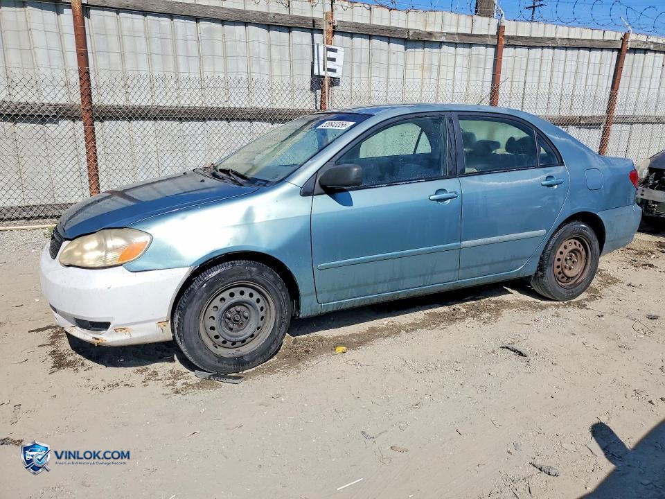 2006 TOYT COROLLA – Lot 55643356 auction photo