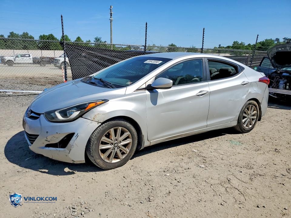 2016 HYUNDAI ELANTRA SE – Lot 55643556 auction photo