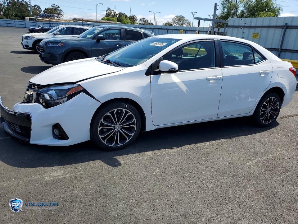 2016 TOYOTA COROLLA S PLUS – Lot 55645106 auction photo