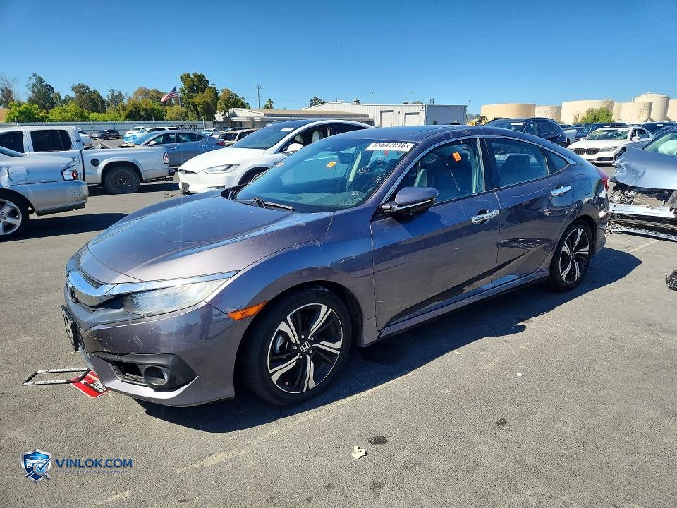 2017 HONDA CIVIC TOURING – Lot 55647016 auction photo