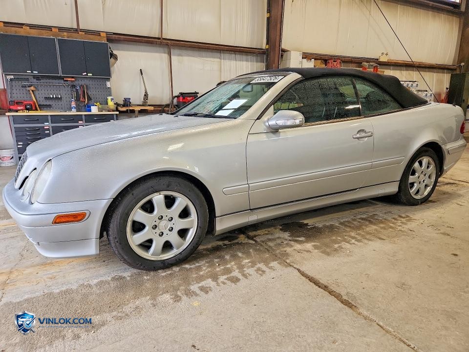 2001 MERCEDES-BENZ CLK 320 – Lot 55647526 auction photo