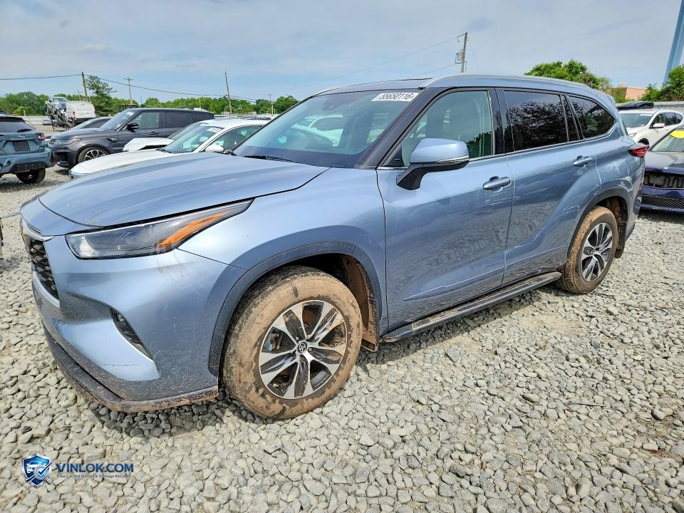 2022 TOYOTA HIGHLANDER XLE – Lot 55650116 auction photo