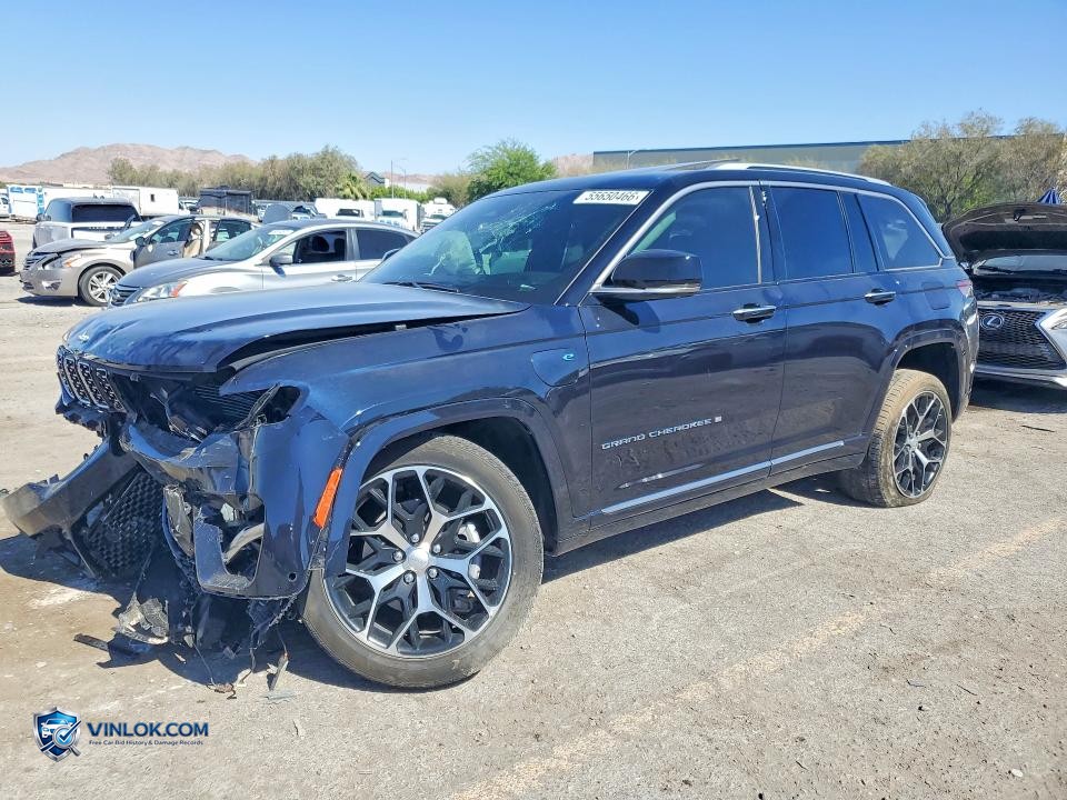 2022 JEEP GRAND CHEROKEE SUMMIT 4XE – Lot 55650466 auction photo