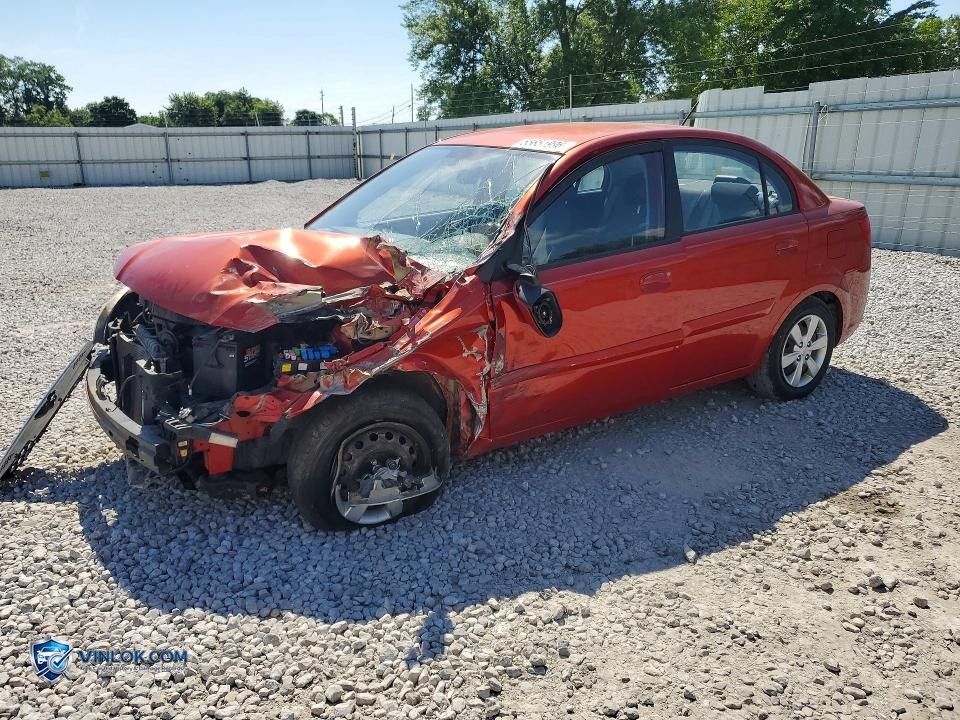2010 KIA RIO 5D – Lot 55651996 auction photo