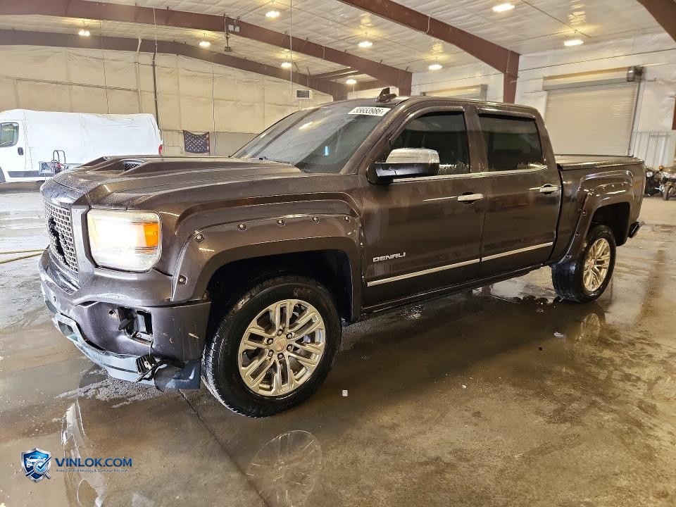 2015 GMC SIERRA K1500 DENALI – Lot 55653986 auction photo