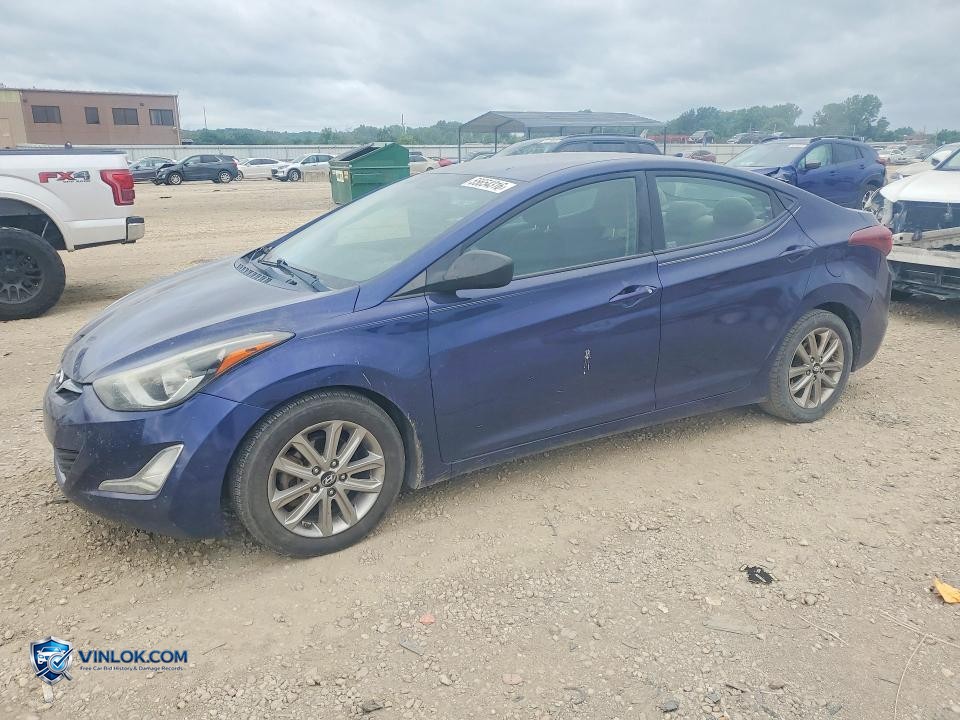 2014 HYUNDAI ELANTRA SE – Lot 55654316 auction photo