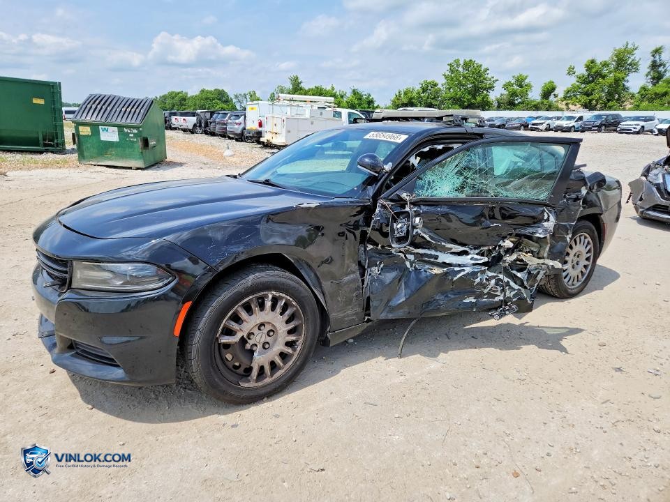 2021 DODGE CHARGER POLICE – Lot 55654966 auction photo