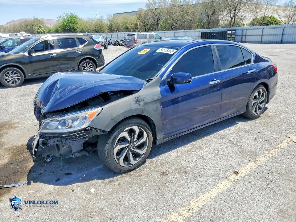 2016 HONDA ACCORD EX – Lot 55656366 auction photo